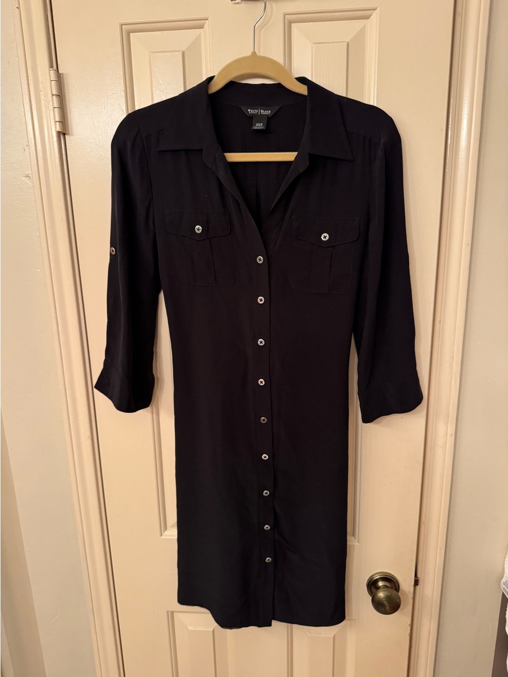 White House Black Market Silk Dress